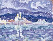 Paul Signac storm oil painting reproduction